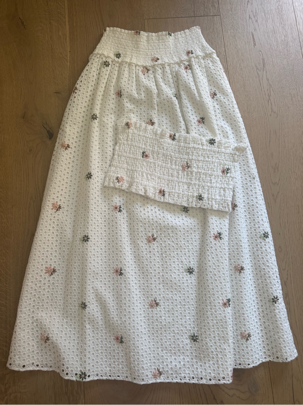 Hill house home June dress size medium skirt and size small top